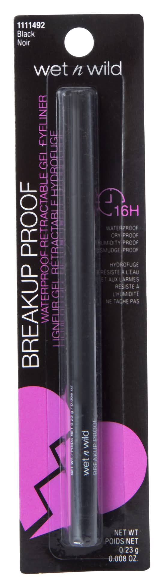 Wet N Wild® Mega Last Breakup-Proof Retractable Eyeliner - Light Blue Black