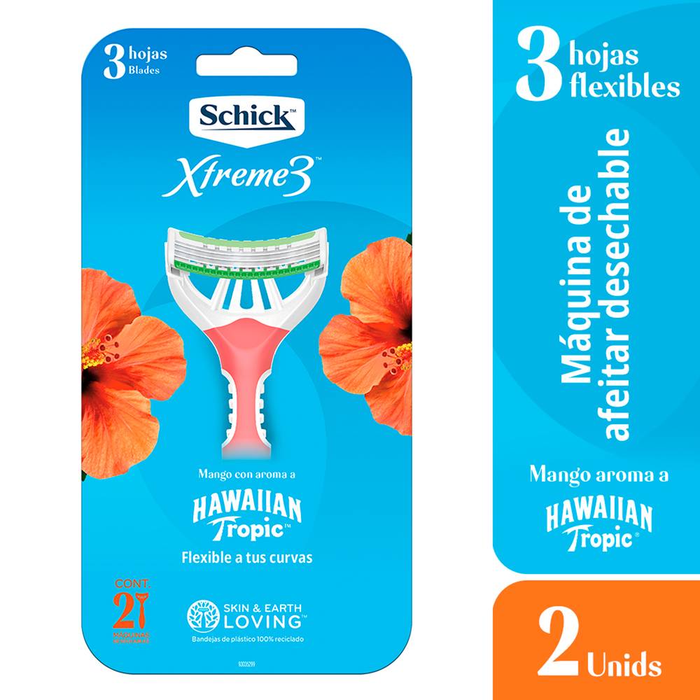 Schick xtreme 3 máquina desechable femenina (3 un)