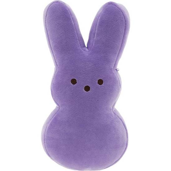 Purple Peeps Bunny Plush, 3.5in x 9in