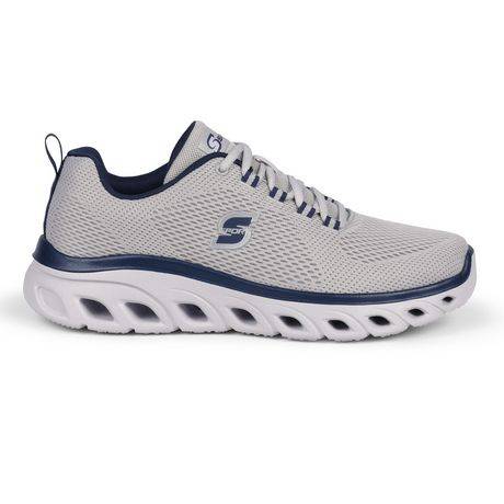 S Sport Designed by Skechers Men''s Solvin Lace-Up Sporty Casual Sneaker (Color: Grey, Size: 12)