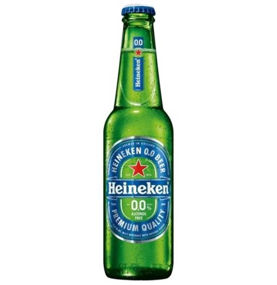 Heineken 0.0, 12 oz bottle Non-alcoholic Beer (0.0% ABV)