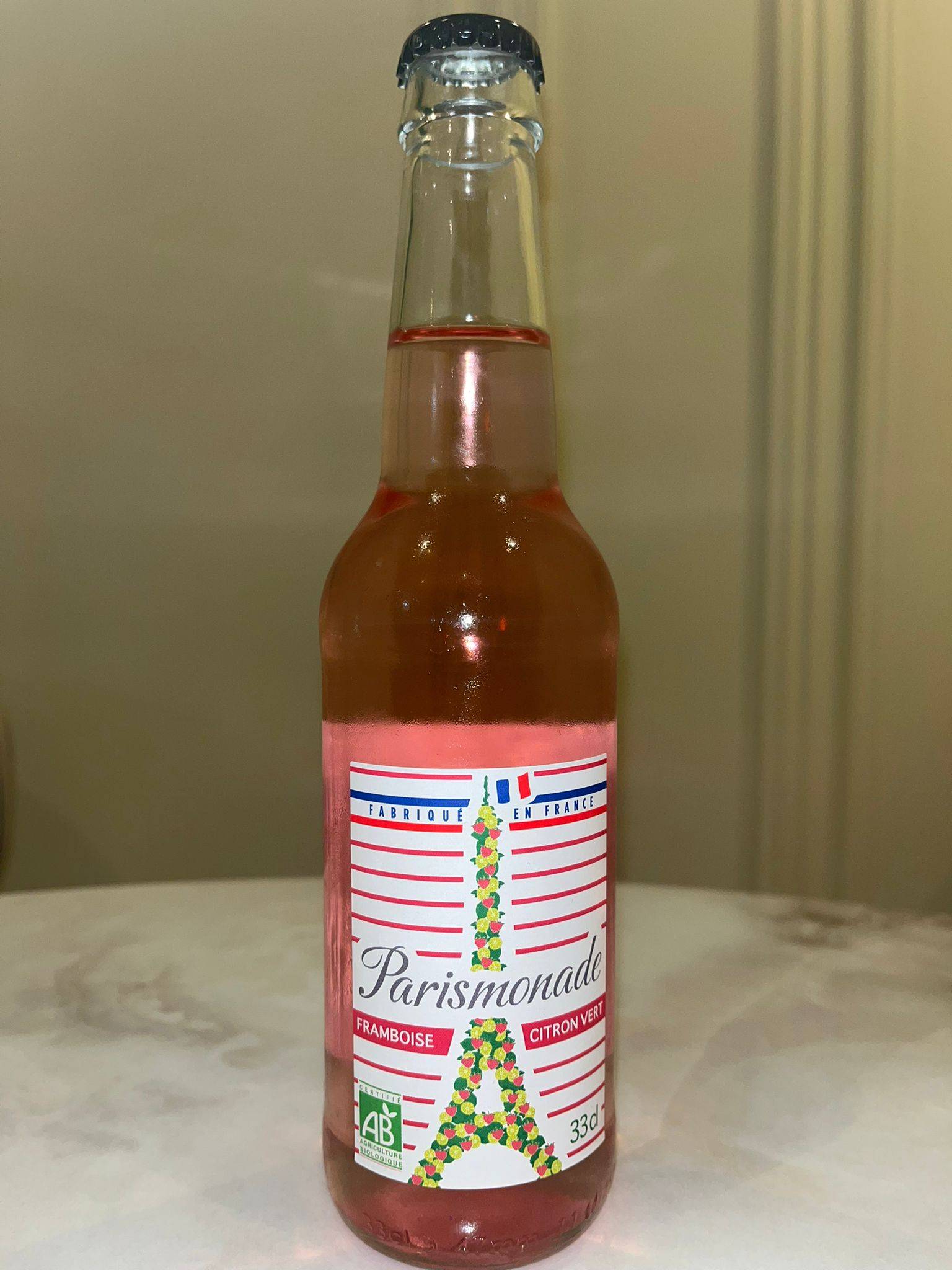 Limonade Framboise Citron-vert