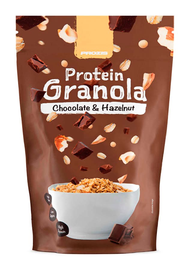 Prozis - Protein granola - chocolate e avelãs chocolate e avelã, 275g