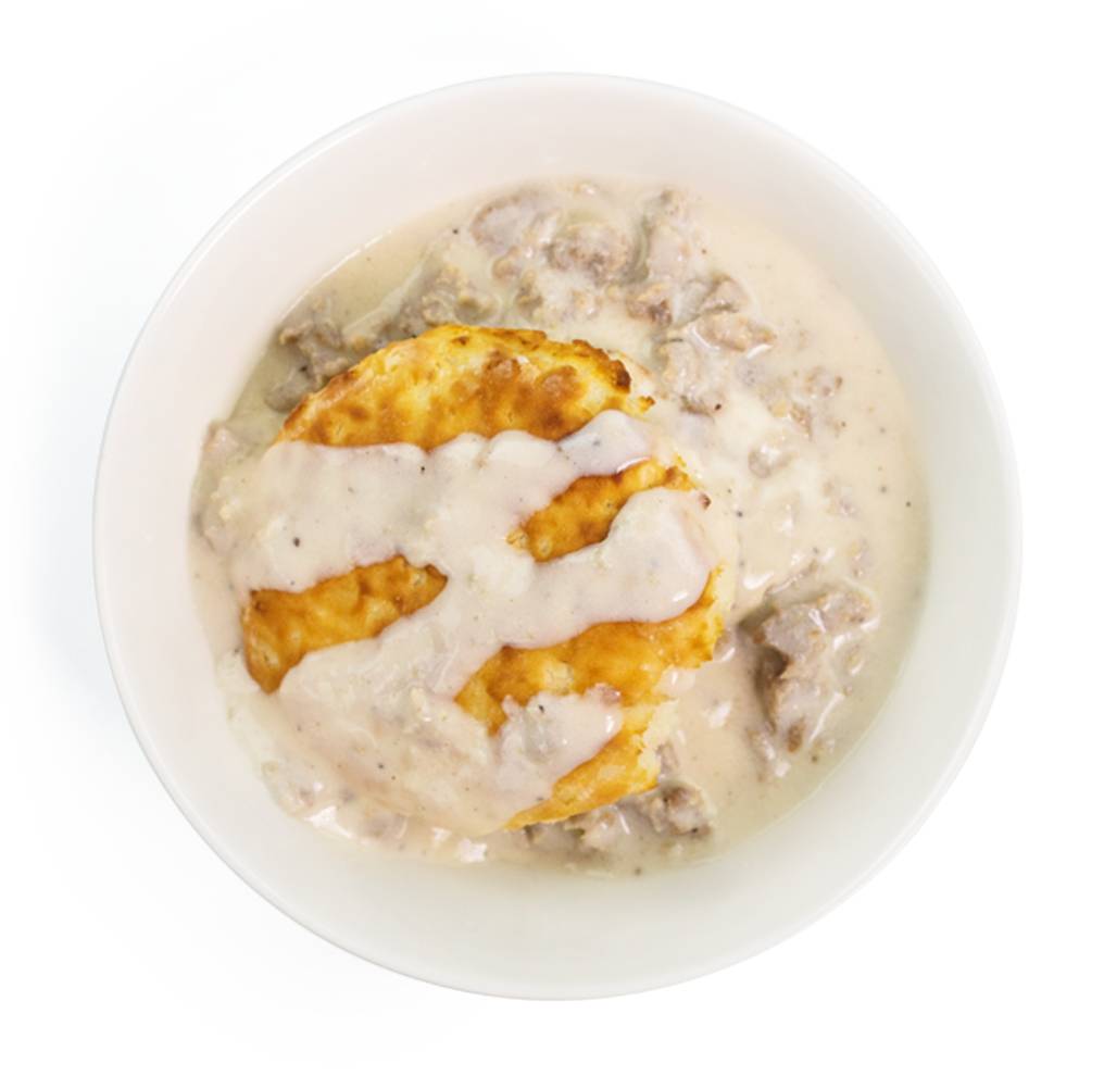Sausage Gravy & Biscuit Bowl