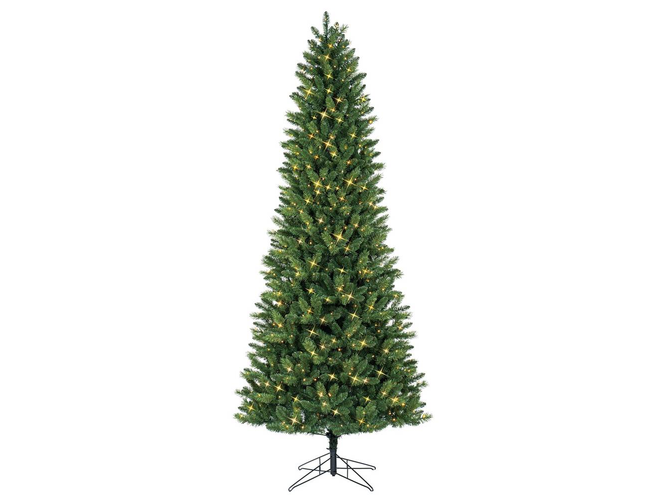 General Electric Lexington Pine Pre-Lit Led Artificial Christmas Tree, 9-ft