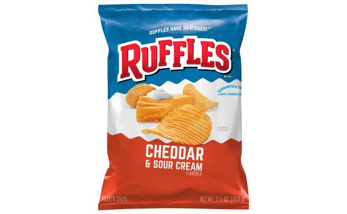 Ruffles Cheddar Sour Cream, 2.5 oz