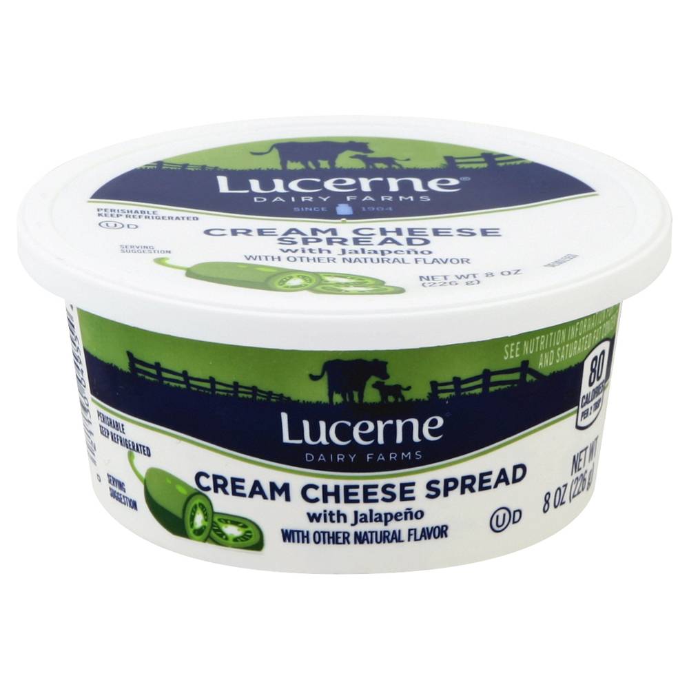 Lucerne Jalapeno Cream Cheese Spread (8 oz)