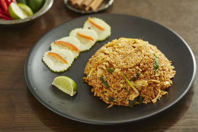 Spicy Thai Herbs Fried Rice Lunch