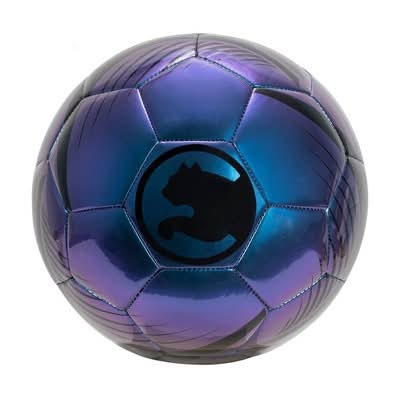 Puma Iridescent Soccer Ball, 1, Blue/Purple
