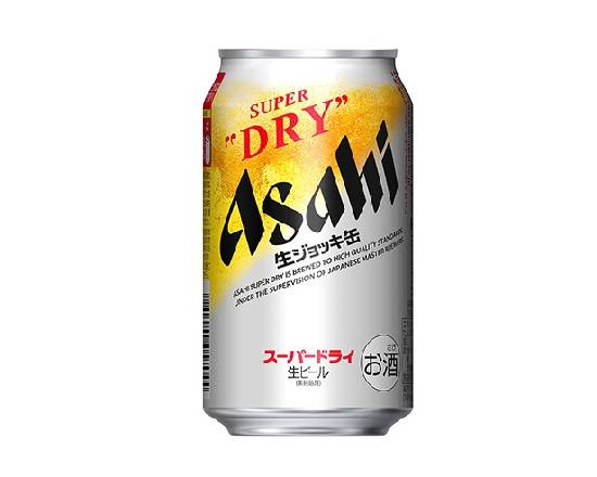 351376：アサヒ スーパードライ 生ジョッキ 340ML缶 / Asahi Super Dry Nama Jyokki
