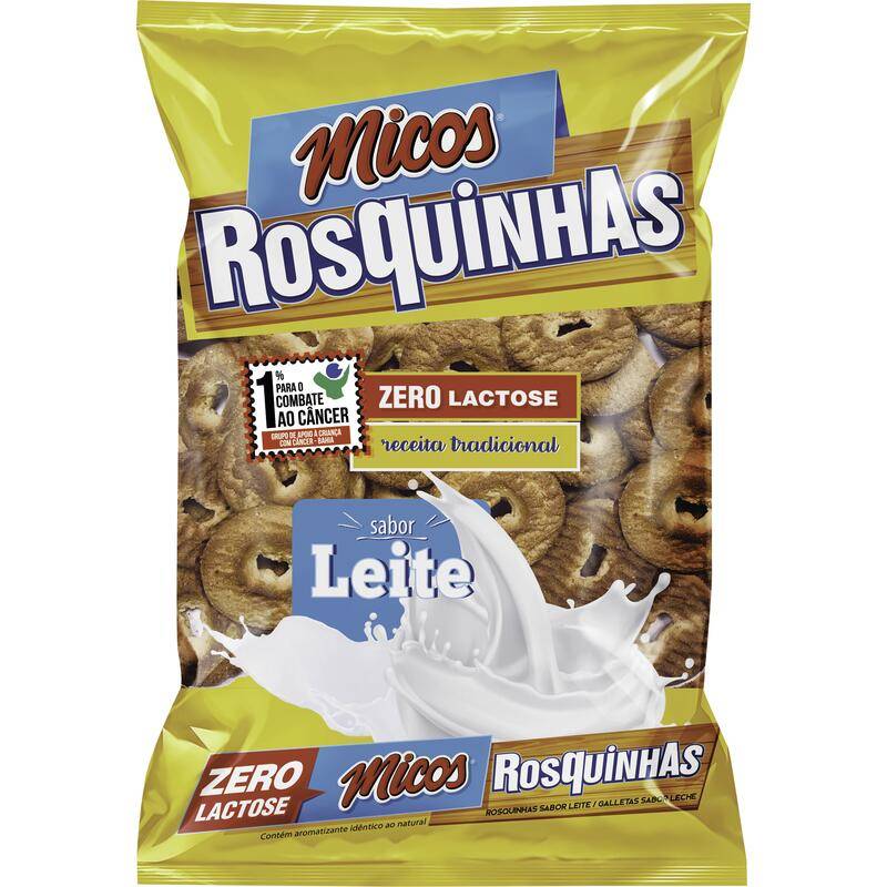 Micos biscoito rosquinhas de leite (300g)