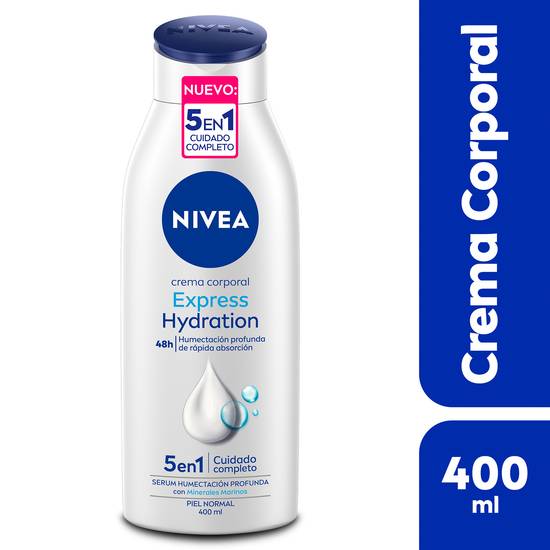 Nivea crema corporal express hydration