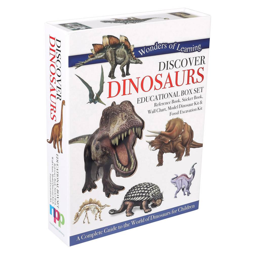 Wonders of Learning Discover Dinosaurs Educational Box Sets