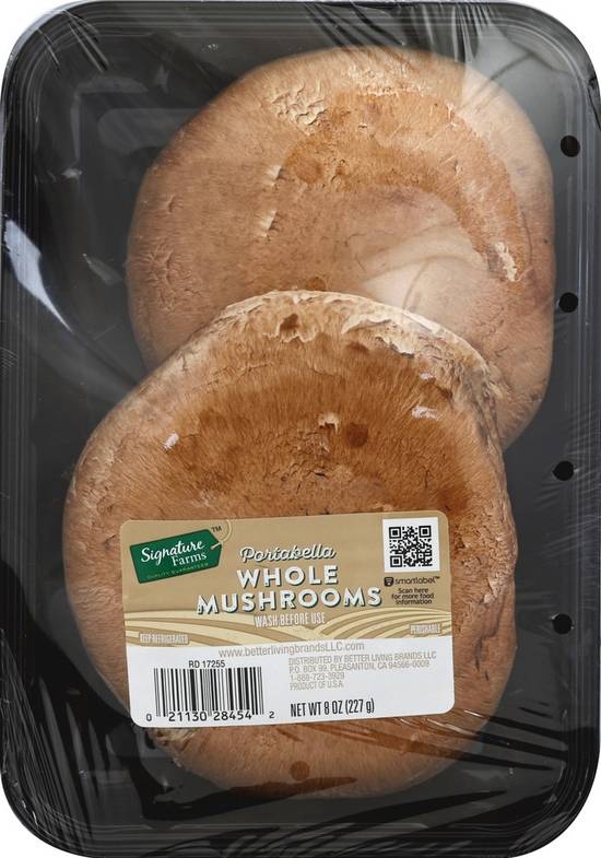 Order Signature Farms · Portabella Whole Mushrooms (8 oz) food online from Safeway store, Eureka on bringmethat.com