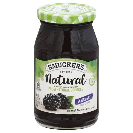 Smucker's Natural Blackberry Fruit Spread