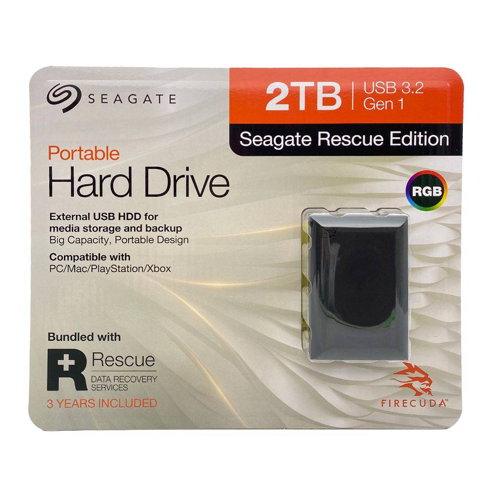 Seagate disco duro externo 2tb (1 pieza)