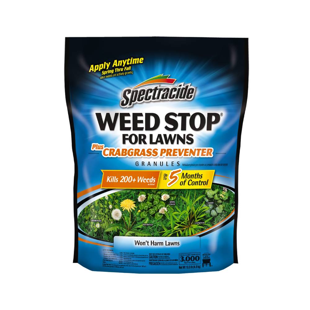 Spectracide Weed Stop Plus Crabgrass Preventer 10-lb Lawn Weed Killer | HG-75832