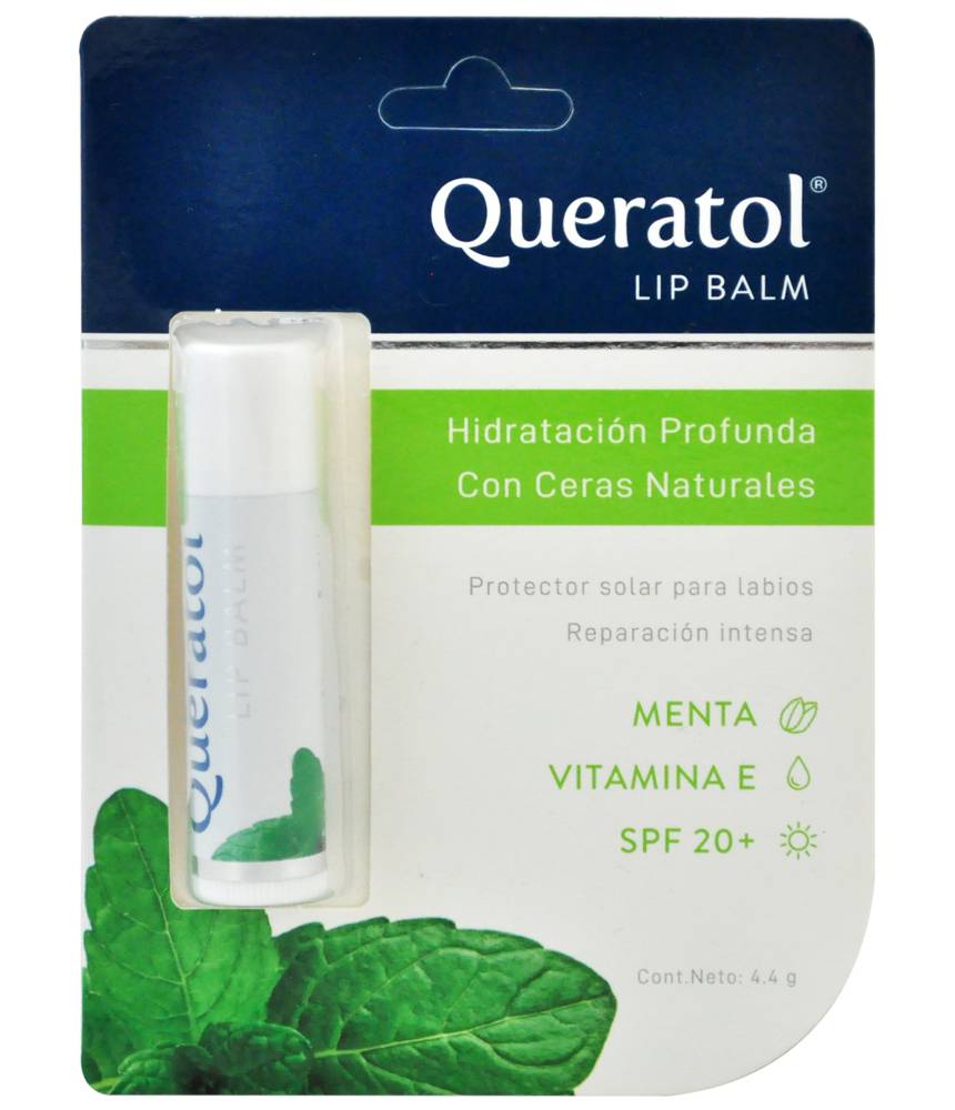 QUERATOL LIP BALM SPF20+ FCO*4.4G