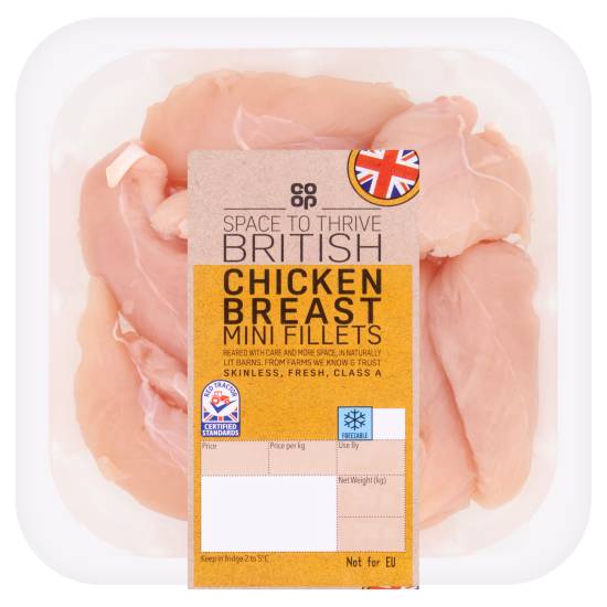 Co-Op British Chicken Mini Breast Fillets 350g