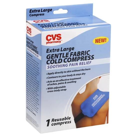 Cvs Extra Large Gentle Fabric Cold Compress