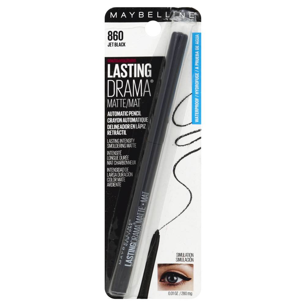 Maybelline Lasting Drama Matte Eyeliner, 860 Jet Black (0.01 oz)