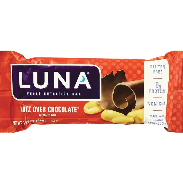 Luna Nuty Over Chocolate Whole Nutrition Bar For Women