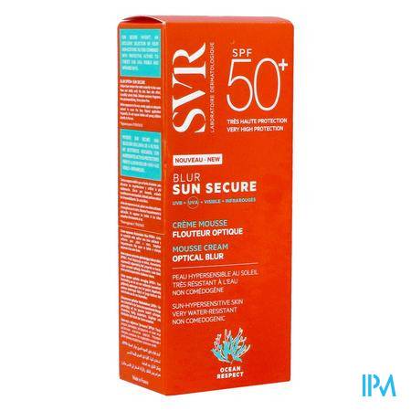 Svr Sun Secure Blur Creme Mousse Spf50+ 50ml Solaires - Vos indispensables voyages