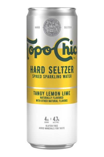 Topo Chico Hard Seltzer Tangy Lemon Lime (24oz can)