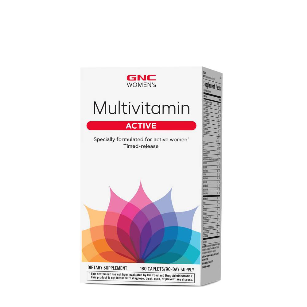 Active Multivitamin - 180 Caplets (90 Servings) (1 Unit(s))