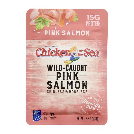 Chicken of the Sea Pink Salmon Pouch 2oz