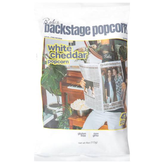 Rob's Backstage White Cheddar Popcorn