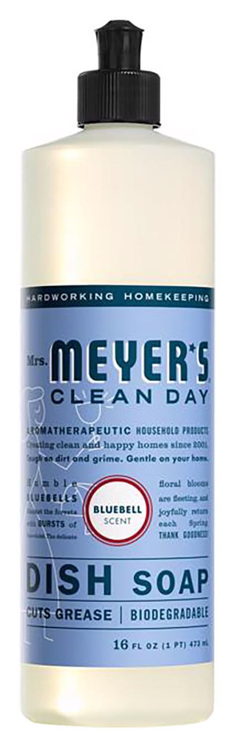 Mrs. Meyer'S Clean Day Bluebell Scent Liquid Dish Soap 16 Oz 1 Pk