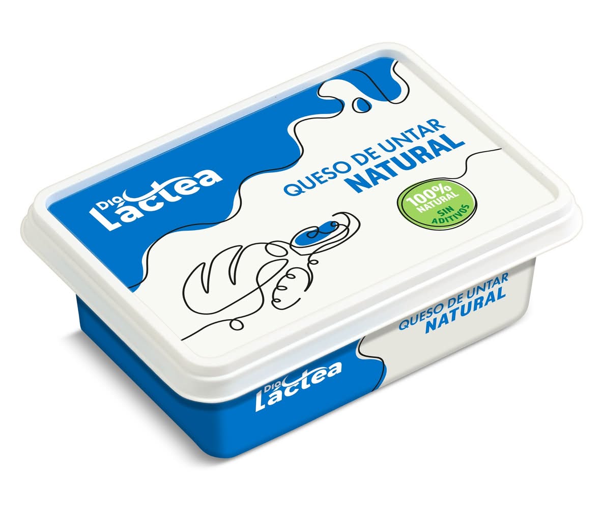 Queso De Untar Natural Dia Láctea Tarrina 250 G