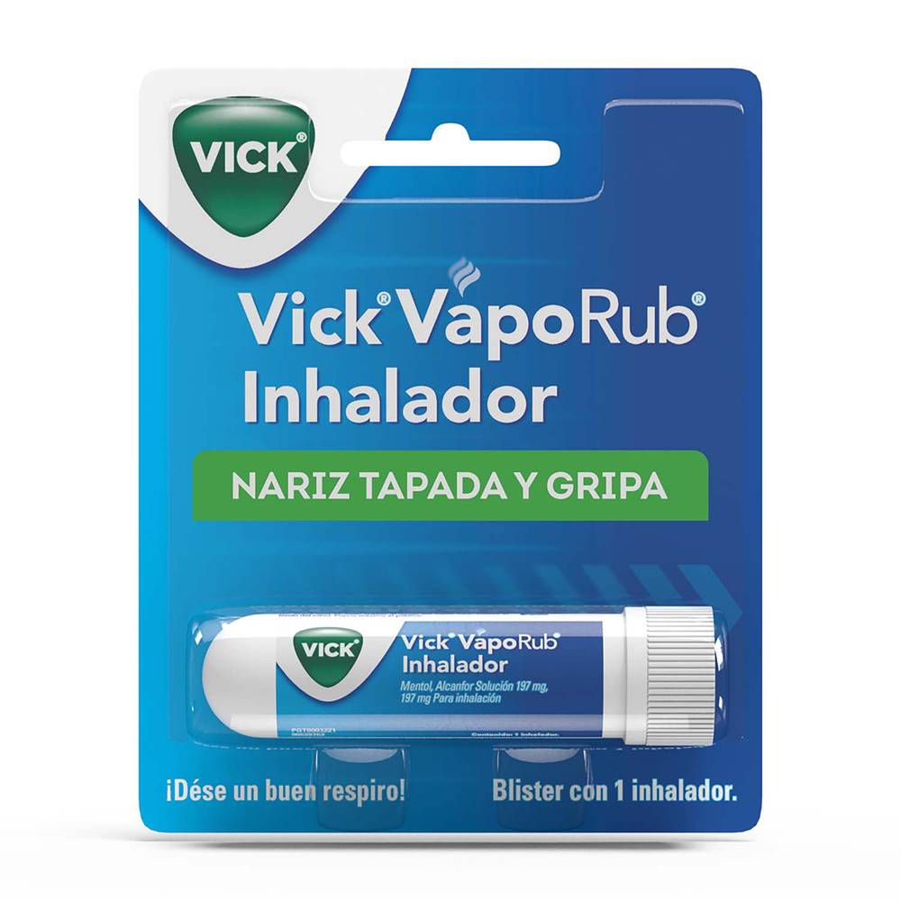 Vick · Inhalador vaporub solución 197 mg/197 mg