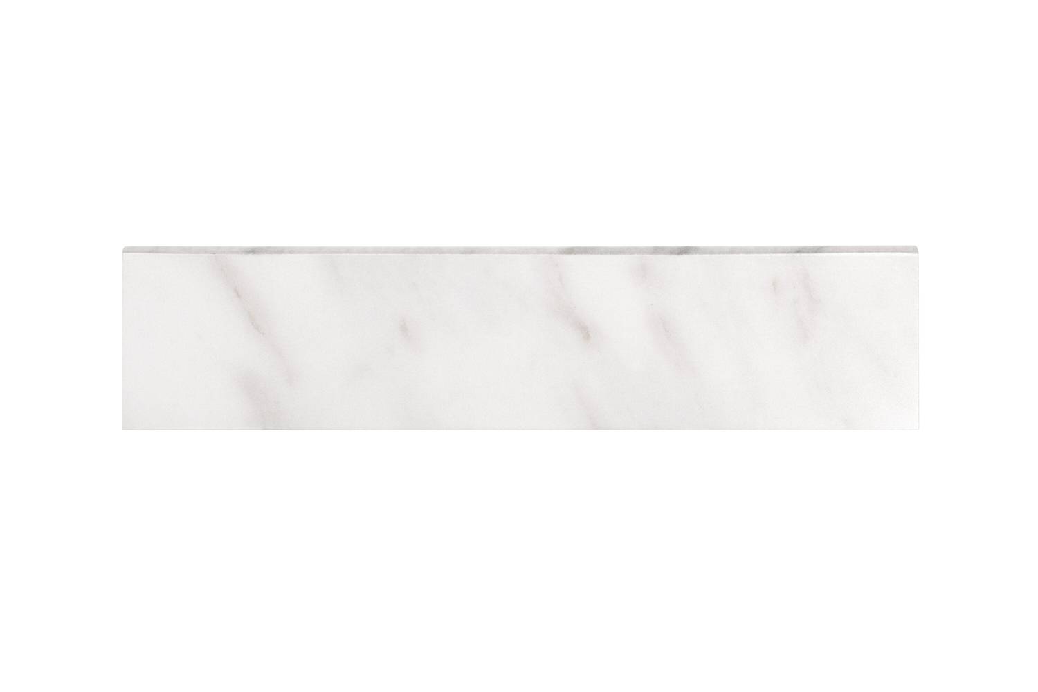 allen + roth Arabescato White 3-in x 12-in Polished Porcelain Marble Look Floor and Wall Tile (0.22-sq. ft/ Piece) | 1103689