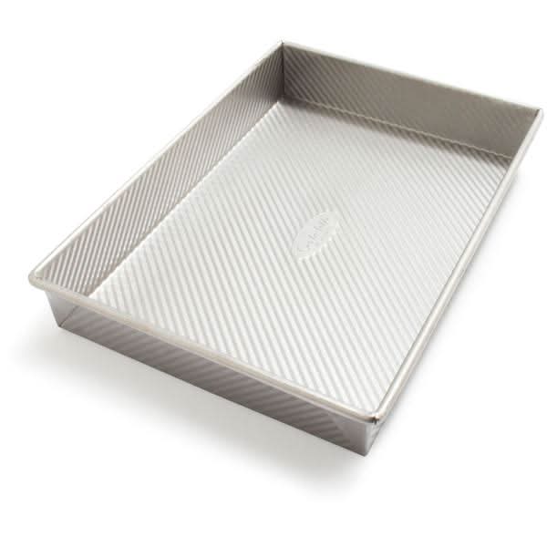 Sur La Table Platinum Pro Rectangular Cake Pan, 9" x 13" Gray 9" x 13"