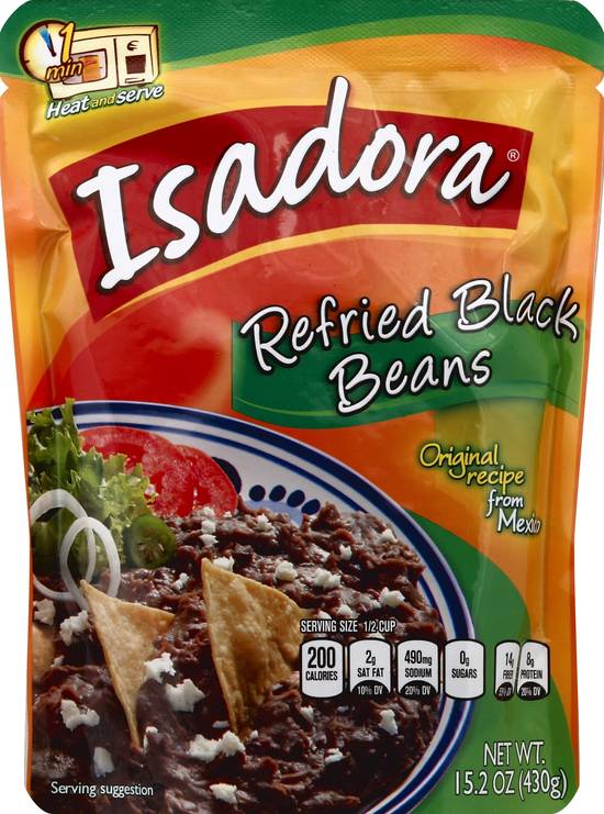 Isadora Refried Black Beans