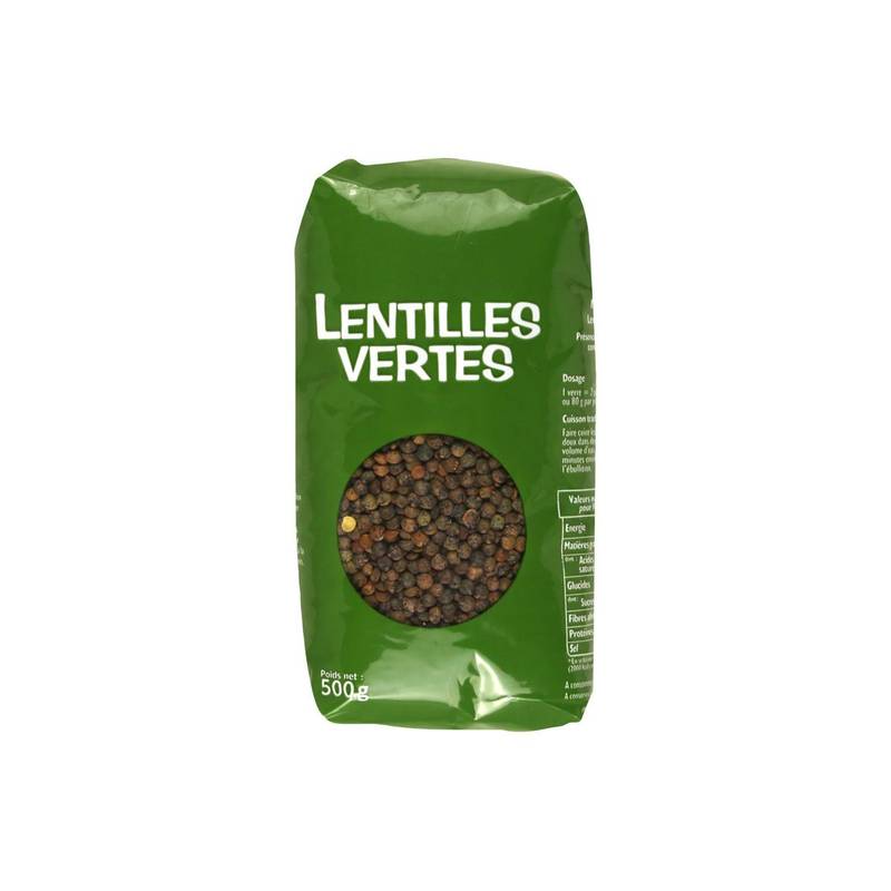 Sabarot - Lentilles vertes (500g)