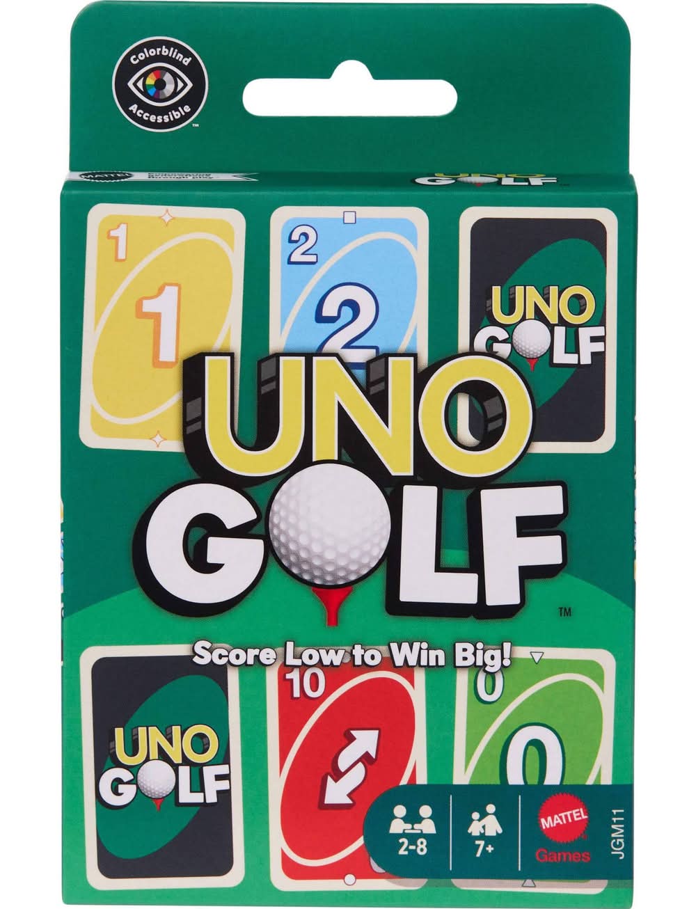 Mattel Uno Golf Card Game (112 ct)