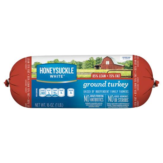 Honeysuckle White 85% Lean/15% Fat Ground Turkey