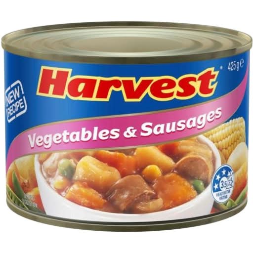 Harvest Vegetables and Sausages (425g)