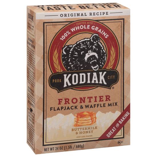 Kodiak Frontier Buttermilk & Honey Flapjack & Waffle Mix
