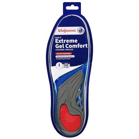 Walgreens Extreme Gel Comfort Insole Size 7-13