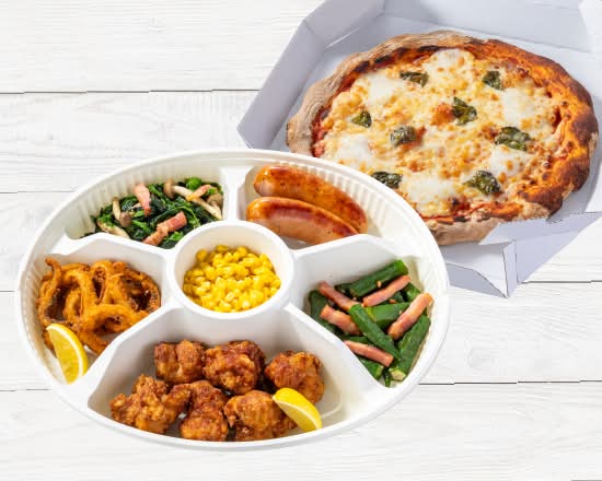 おつまみプレート＆モッツァレラのマルゲリータ