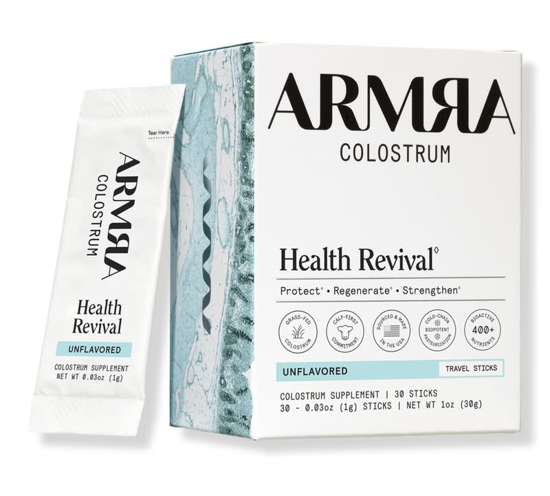ARMRA Colostrum Health Revival Travel Sticks 30 ct