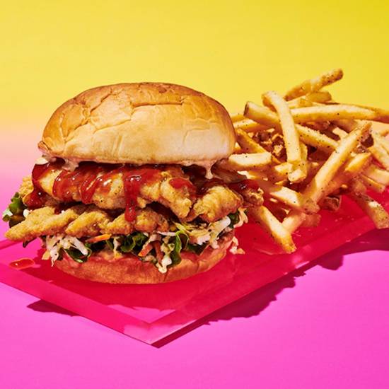 Crispy Hawaiian Chicken Sandwich