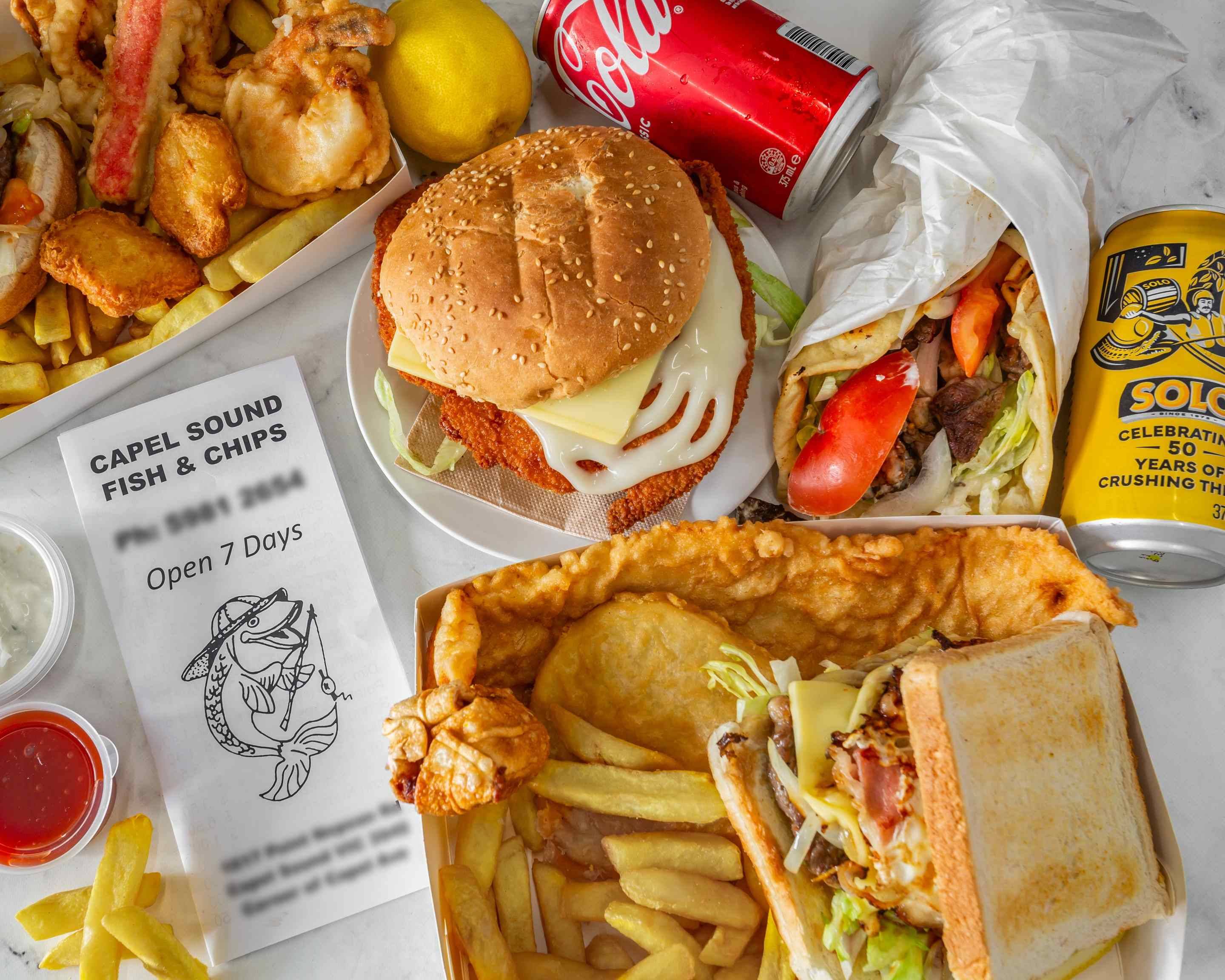 Capel Sound Fish and Chips Menu Takeout in Mornington Peninsula