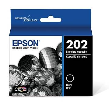 Epson T202 Black Standard Yield Ink Cartridge (T202120-S)