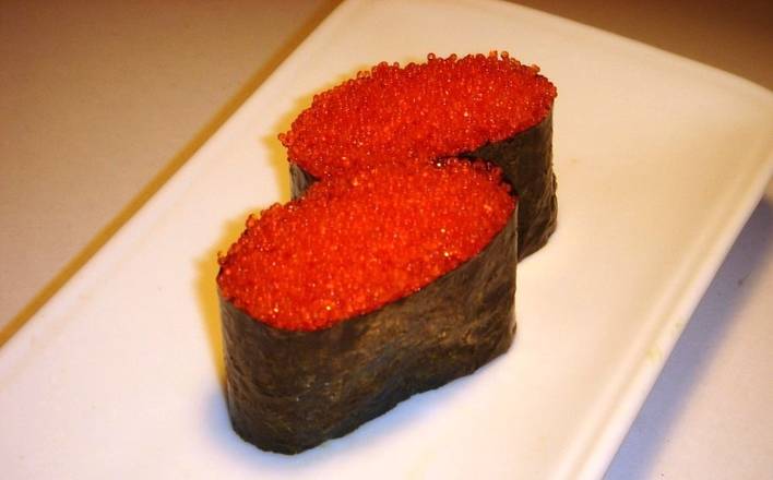 *Flying Fish Roe (Tobiko) Nigiri