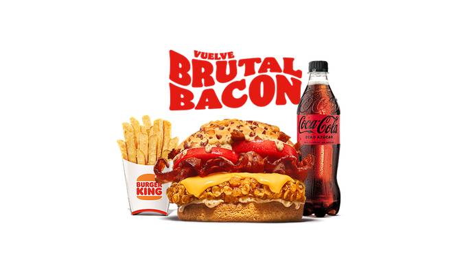 Menú Brutal Bacon Crispy Chicken® (1 pollo)